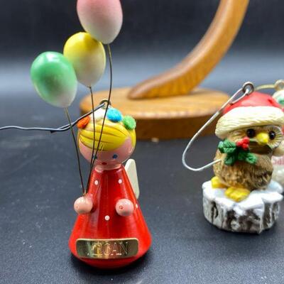 Mixed Christmas Figurine Ornament Lot