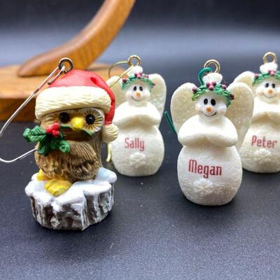 Mixed Christmas Figurine Ornament Lot