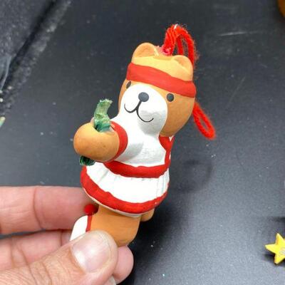 Mixed Christmas Figurine Ornament Lot
