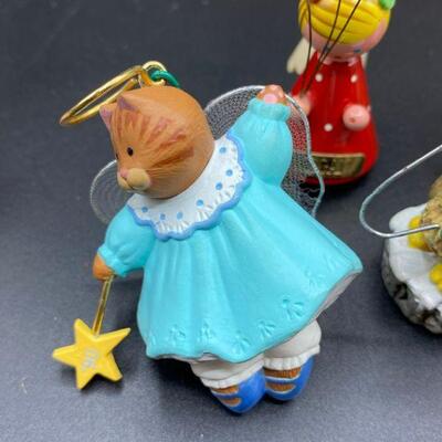 Mixed Christmas Figurine Ornament Lot