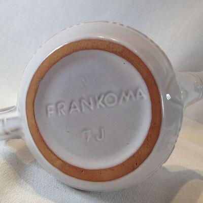 Frankoma Tea Pot with Relief Decoration