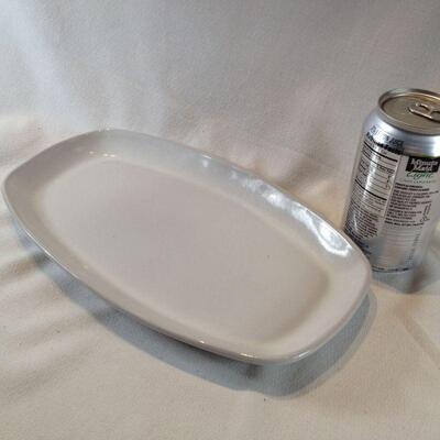 Frankoma White Glazed Platter