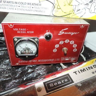 TACHOMETER-ENGINE HEATER-TIMING LIGHT