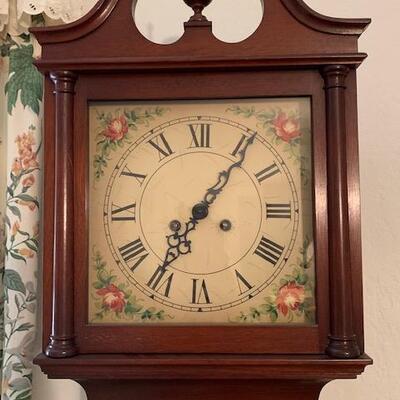 LOT 163 Tall Case Clock Colonial Mfg. Zeeland Michigan