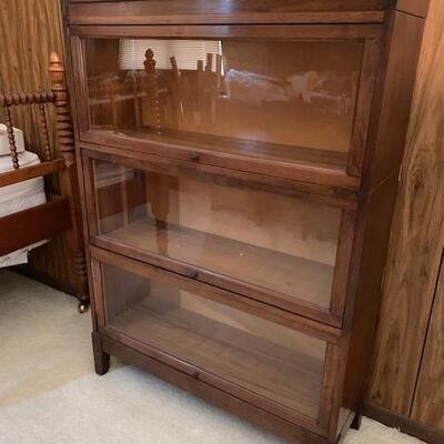 LOT 165 Stacking Lawyers Bookcase