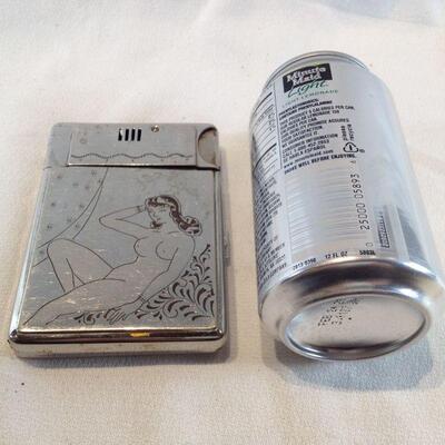 Vintage Cigarette Case & Lighter