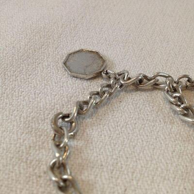 Sterling Silver Charm Bracelet