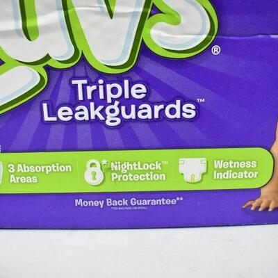 Luvs Triple Leakguards Diapers Size 4, Box of 88 - New