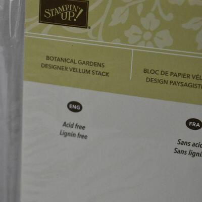 8 pc Stampin' Up! Scrapbooking/Paper Crafting - New