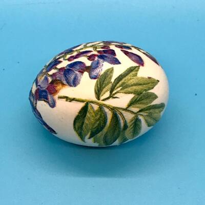 Floral Hand Painted Egg