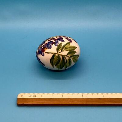 Floral Hand Painted Egg