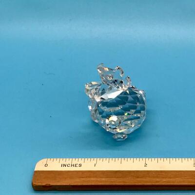 Swarovski Iris Arc Crystal Hippo Prism Figurine