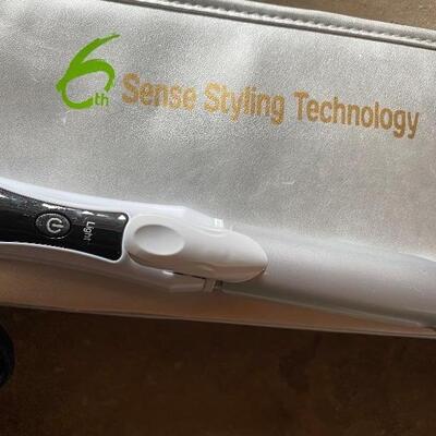 Curling iron blow dryer