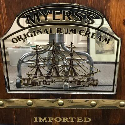 Meyersâ€™s Rum Nautical Bar Sign