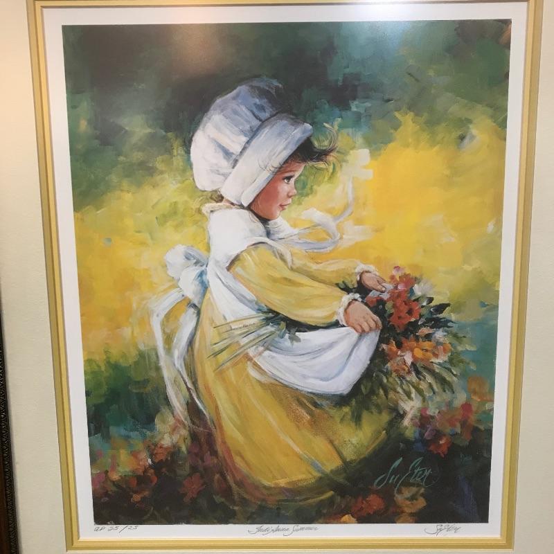 Sue Etem “IndiAnna Summer” Limited Edition 25/25 Lithograph Print