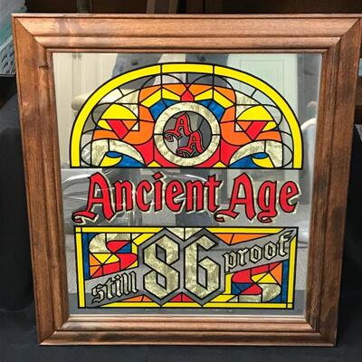 Ancient Age 86-Proof Promotional Bar Sign