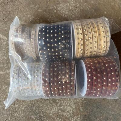 Suede cord jewelry making lot