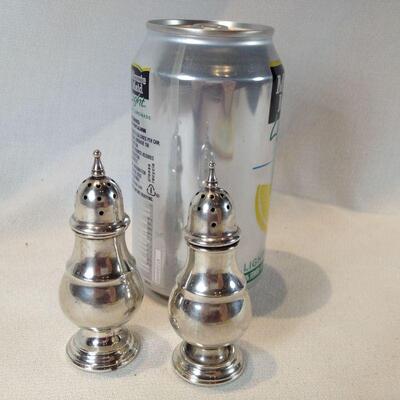 Sterling Silver Salt & Pepper Shakers