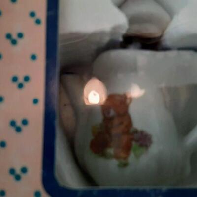 Ceramic Miniature Bear Tea Set