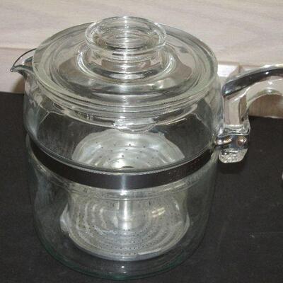 Lot 91- Pyrex 6 Cup Percolator