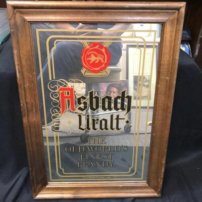 Asbach Uralt Brandy Promotional Sign