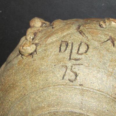 Lot 100- David L. Davis Funny Face Pot