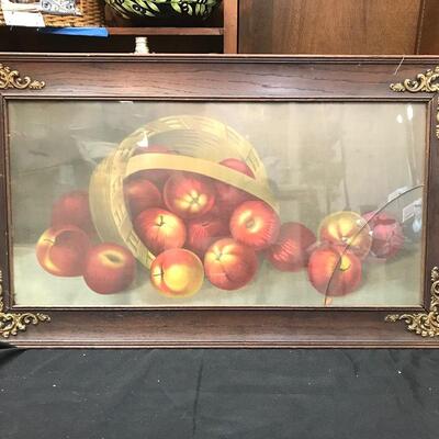 Apples in a Basket Painting