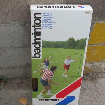 Lot 105- Badminton Set