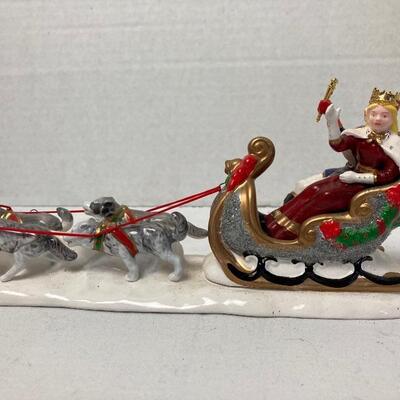 Lot #153 Dept.56 Sleigh Ride and Chinese New Year Decorative Items