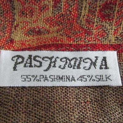 Lot 114- Pashmina Butterfly Scarf