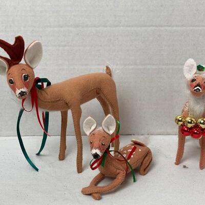 Lot #158 AnnaLee Deer Dolls