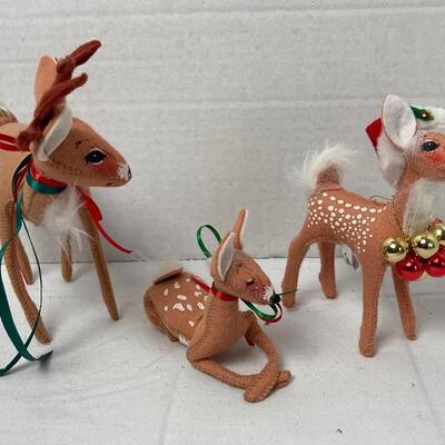 Lot #158 AnnaLee Deer Dolls