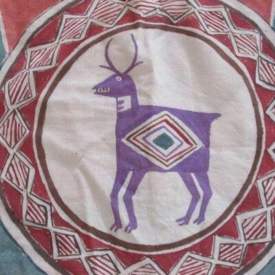 Lot 124- Native American Design Reversible Vest