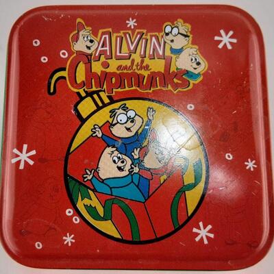 Alvin and the Chipmunks Christmas Tin