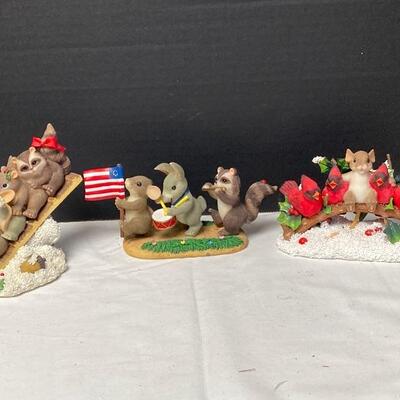 Lot #164 Fitz and Floyd Charming Tales Figures