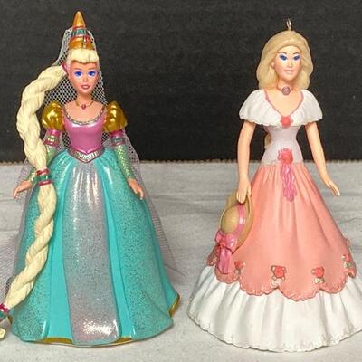 Lot #172 Hallmark Keepsake Barbie Ornaments 
