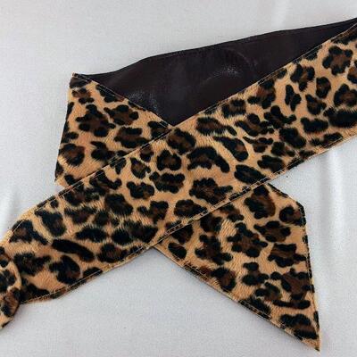 Leopard Cinch Belt