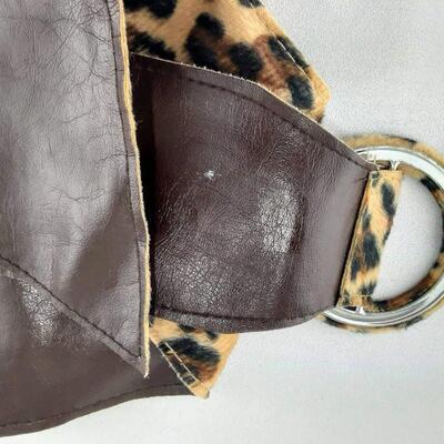 Leopard Cinch Belt
