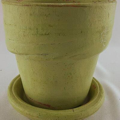 Painted Terracotta Planter