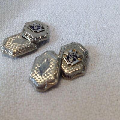 Knights of Columbus 14K Cuff Links