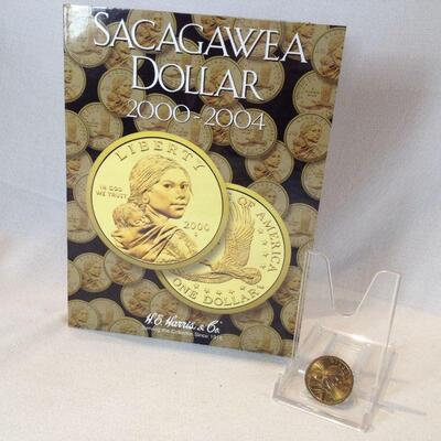Sacagawea Coin and Coin Book