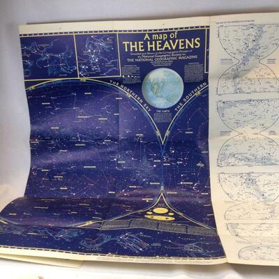 Large Celestial Map of 1957