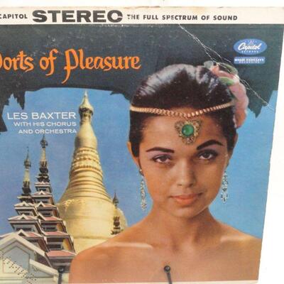 257 Les Baxter Ports of Pleasure Vintage Album