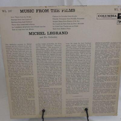 249 Michel Legrand Music from the Films Vintage Record
