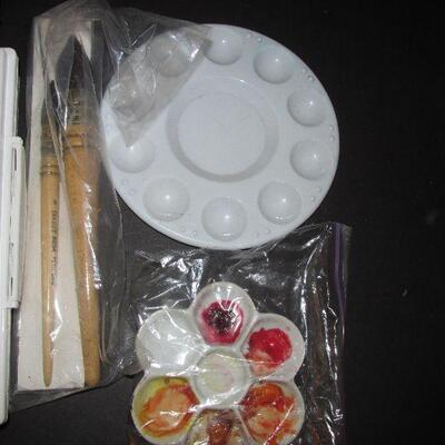 Lot 145- Collection of Painting Supplies
