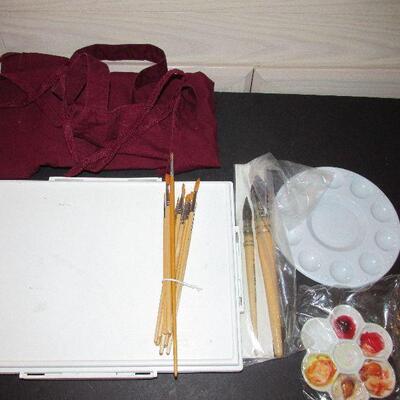 Lot 145- Collection of Painting Supplies