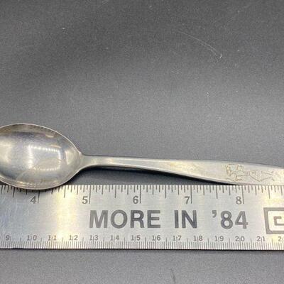 Vintage Etched Spoon