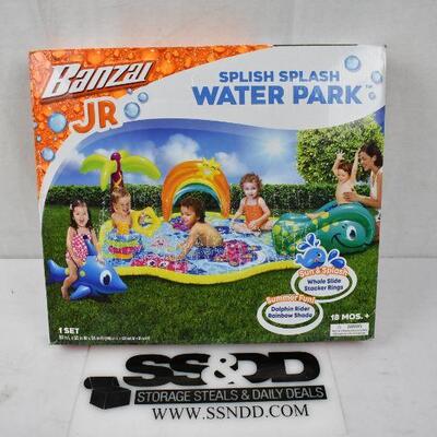 Banzai Splish Splash Water Park. Open Box. Not Tested. As is.