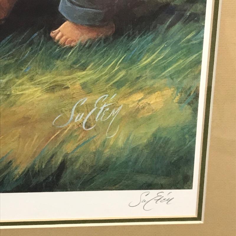 “Round and Round“ by Sue Etem LE Print 217/350