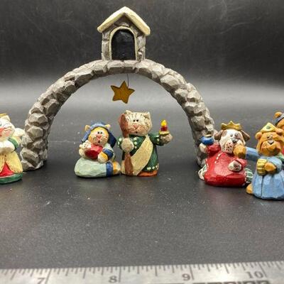 Whimsical Midwest of Cannon Falls Nativity Scene